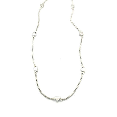 Collana Spadino cuoricini - SPGR574 - Spadarella Gioielli