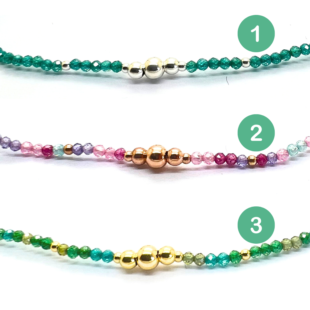 Collana Spadino zirconcini - SPGR786